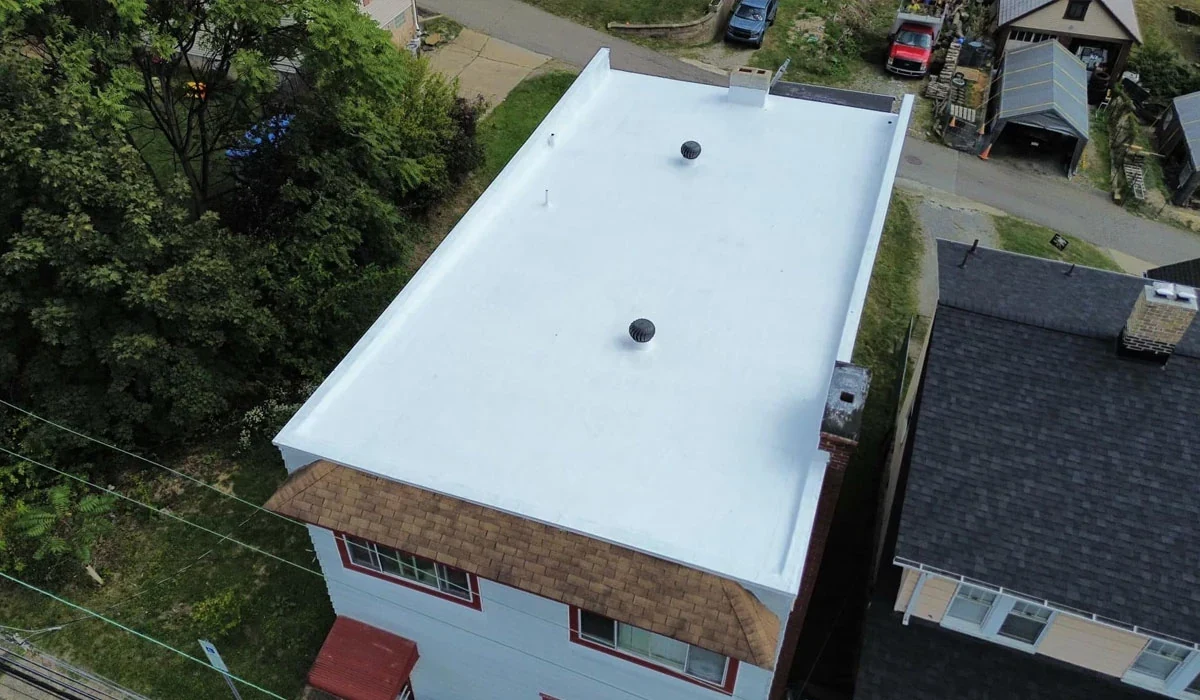 White EPDM Roofing in Green Bay, WI